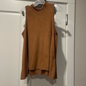 Sans Souci Sleeveless Tan Tank Top size medium